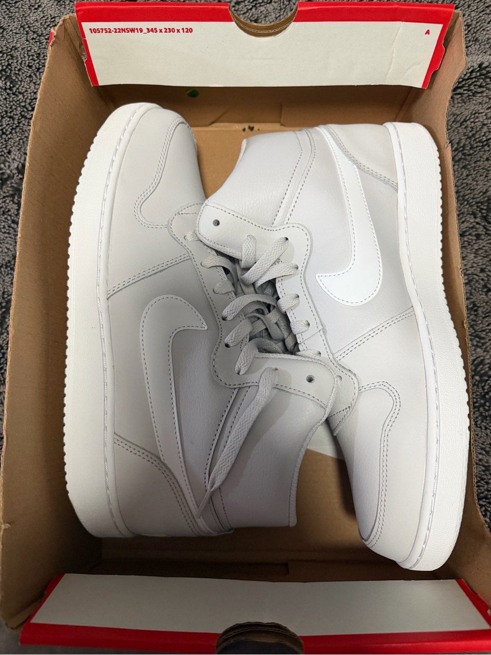 Nike Men’s High-Top Sneakers - White